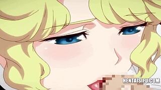 I-I am the dedicated servant surrending to master's desires in hentai