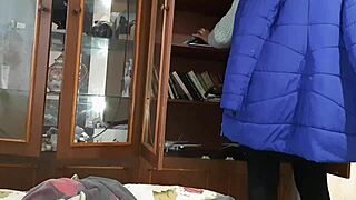 While Classmate Searched, I Masturbated Hidden Under Covers