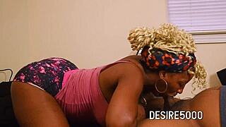 Exotic babe gives dripping blowjob in cowgirl homemade 😍