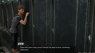 Stranded in Space 33 - Redhead Haylee's First Kiss Scene