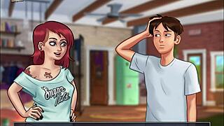 Exclamatory-Provocative Summertime Saga 64! Can You Handle This Wild Anime Hentai Action With Big Assets?