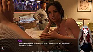 Kate 19 plays a college game with coeds