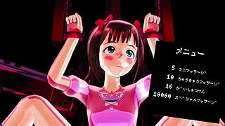 Haruka bounces in 3d hentai with intense action