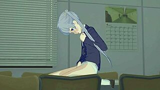 Yo, Aoba Suzukaze and Hifumi Takimoto in wild futanari hentai