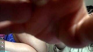 chubby brunette loves getting fucked by huge dildos in this amateur sex session 😍