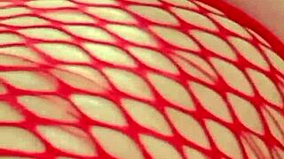 latina with big tits gets monster cock facial