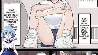 In this hentai game, voluptuous kokona-chan dates ignorantly