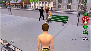 3D animated porn with a redhead in Bonetown