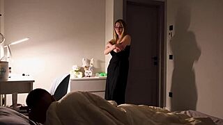 Stepson and Stepmother Caught in Taboo Doggystyle During Thunderstorm