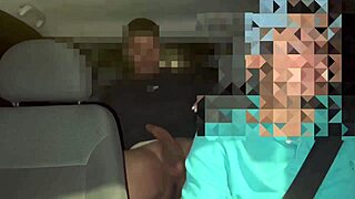 Skinny brunette gags on blowjob, clothes ripped for tight pussy orgasm.