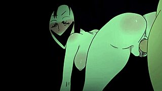 terrible momo chose a guy, he cried in fear but fucked anyway in hentai parody