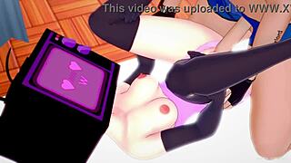 Is this horny TV woman ready to drop her towel and fuck?