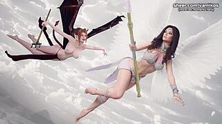 hungry for big cock sexy teen 18+ deepthroats stranger at college party and gets cum in slutty mouth my sexiest gameplay moments part 35