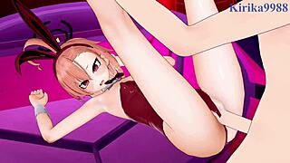 Blue Archive hentai featuring Mikamo Neru and Uzawa Reisa