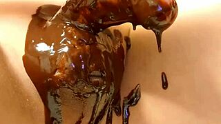 Japanese gay amateur cooking chocolate banana?