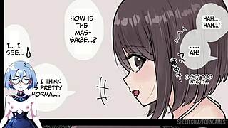 In this hentai game, voluptuous kokona-chan dates ignorantly