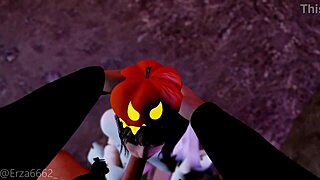 Little Whore Sucks Big Cock in 3D Hentai POV