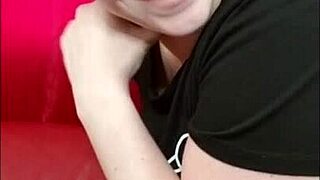 Married woman with big cans in a femdom humiliation scene