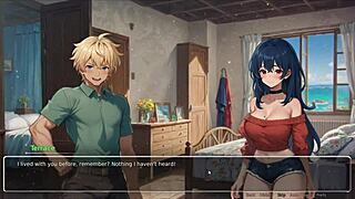 want to see me tease my boyfriend in this hentai game?