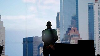 The wife helps husband with job promotion through cuckolding.