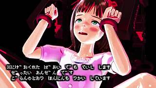 Haruka bounces in 3d hentai with intense action