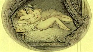 Vintage erotic drawings bring the alphabet to life with steamy passion. So raw!