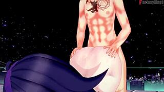 Hex Maniac Trainer Screams During Public Sex In Classroom Fantasy!