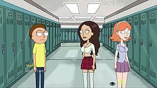 Hell Yeah, Tricia, More Mommy Action! Big Tits Blowjob in Wild Parody Game!