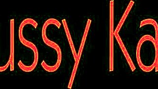 Black tgir of the month pussy katt masturbating!