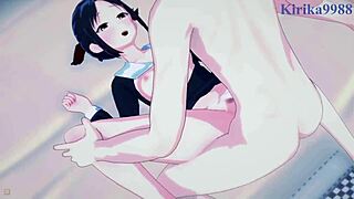 Kaguya Shinomiya, Chika Fujiwara, and Miyuki Shirogane dive into intense hentai sex scenes.