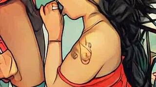 Damn! Mommy sucks stepbro's huge cock with wild hunger!