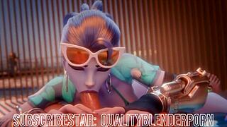 Widow Enjoys A Relaxing Day On The Beach