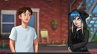 Exclamatory-Provocative Summertime Saga 64! Can You Handle This Wild Anime Hentai Action With Big Assets?