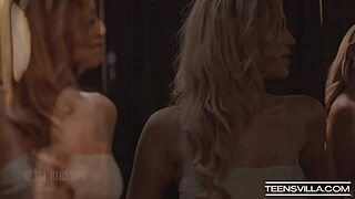 vanity and blake blossom get hardcore with seth gamble in pov