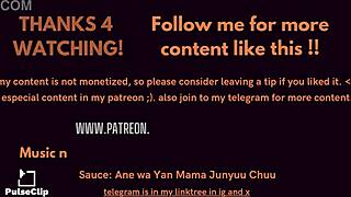 I luv, uh, I mean love how this hentai milf kisses in animation!