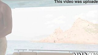 Eve Sweet and Agatha Vega share cock after daring heist