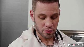 Shemale patient kalli grace visits