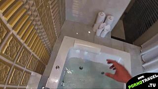 My sexy girl is sucking a big dick in POV.