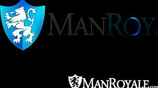 Manroyale features Santiago Figueroa and Alex Woods in a scene