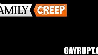 pounded hard by stepuncle marco lorenzo rob quin in doggystyle with big cock.