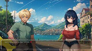 want to see me tease my boyfriend in this hentai game?