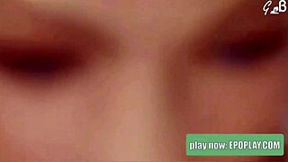 blonde anime girl working out in the gym while clothed