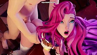 Teen princess gets her holes filled in 3d uncensored game