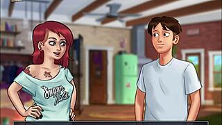 Exclamatory-Provocative Summertime Saga 64! Can You Handle This Wild Anime Hentai Action With Big Assets?