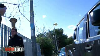 Hot Latina Milf Pees on Cock During Outdoor Hardcore Session