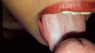 Susy, my stepsister, intensely swallows cum in homemade blowjob compilation with her latina couple