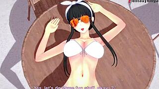 Yor Forger's Bikini Pool Encounter Sparks Hardcore Fantasy Action