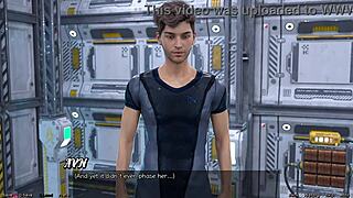 Stranded in Space 33 - Redhead Haylee's First Kiss Scene