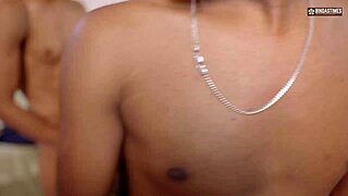 Desi Boys Team Up for Hardcore Gangbang with Step Sister