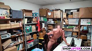 officer punishes cutie audrey with hard cock